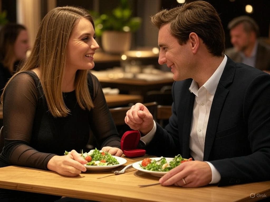 Couple on a date